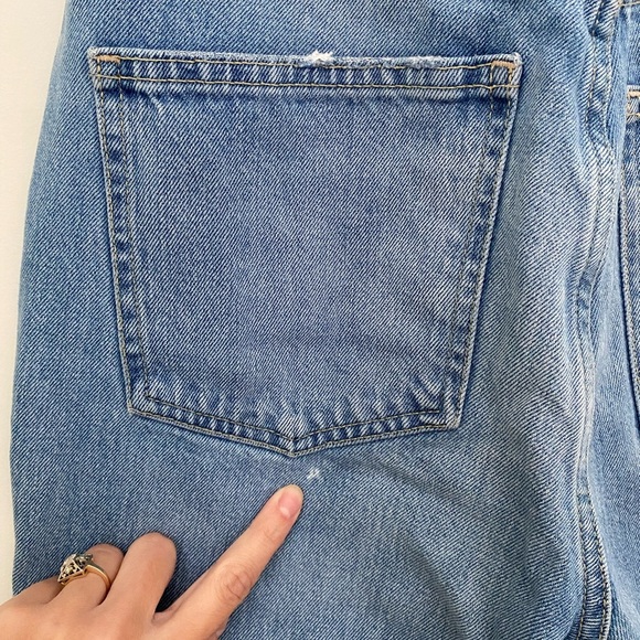 We The Free Light Blue Straight Leg Jeans - Picture 4 of 5